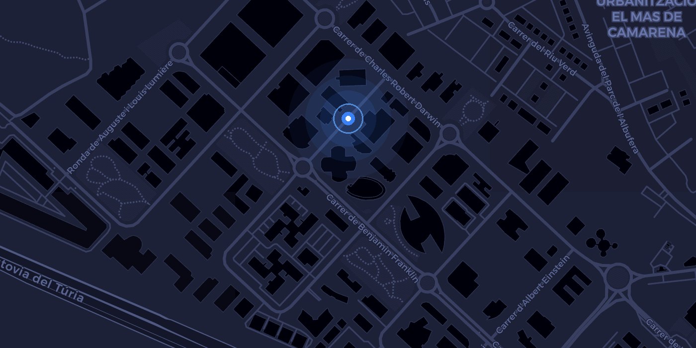 Map showing ACD&CO’s location in the Paterna Technology Park, Valencia